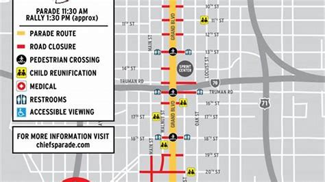 chiefs parade 2024 route